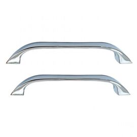 Ручки для чугунных ванн скобообразные хром Delice серия Elite, комплект 2 шт_