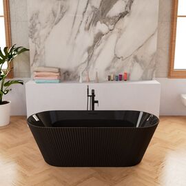 Отдельностоящая ванна F6103 Black-Black_