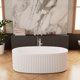 Ванна Frank F7001 White отдельностоящая 170х80х58 см_