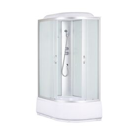 Душевая кабина Taliente TA-12080M(L) 120х80х215 см асимметричная левая матовая, Стекло: Матовое, Установка: Левая_