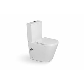 Унитаз напольный SantiLine SL-5014SM-BD с встроенной системой биде и встраиваемым смесителем_