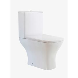 Напольный унитаз Taliente Elegante EL45055 Vortex белый с бачком и крышкой микролифт_