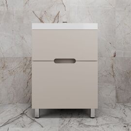 Тумба напольная Style Line Матис ЛС-00002431 60 под ASTI 60 2 ящика крем эмаль_
