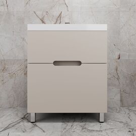 Тумба напольная Style Line Матис ЛС-00002434 70 под ASTI 70 2 ящика крем эмаль_