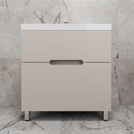 Тумба напольная Style Line Матис ЛС-00002437 80 под ASTI 80 2 ящика крем эмаль_
