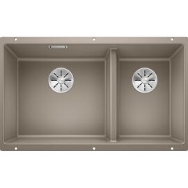 Кухонная мойка Blanco Subline 430/270-U серый беж 523158_