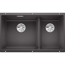 Кухонная мойка Blanco Subline 430/270-U темная скала 523152_