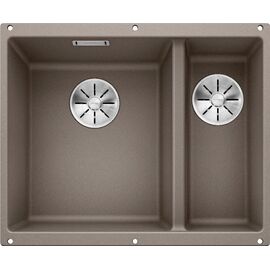 Кухонная мойка Blanco Subline 340/160-U чаша слева серый бежевый 523556_