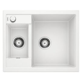Кухонная мойка Blanco Metra 6 белый 516157 клапан-автомат_