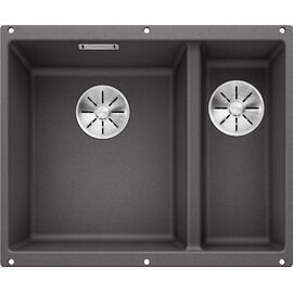 Кухонная мойка Blanco Subline 340/160-U чаша слева темная скала_