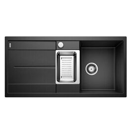 Кухонная мойка Blanco Metra 6 S антрацит 513053 клапан-автомат_
