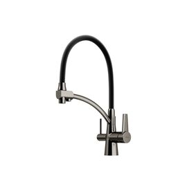 Смеситель для кухни Sancos Eri вороненая сталь PVD покрытие SC4001GG_