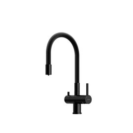 Смеситель для кухни Sancos Lucia матовый черный SC4004MB_