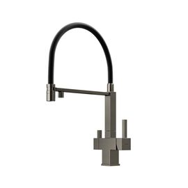 Смеситель для кухни Sancos Moro вороненая сталь SC4006GG_