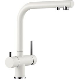 Смеситель для кухни Blanco FONTAS II 525141 белый с подключением фильтра_