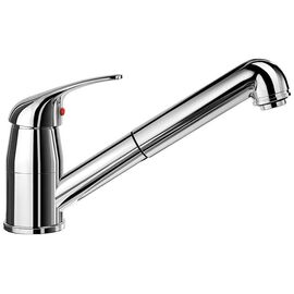 Смеситель для кухни Blanco DARAS-S-F хром 521752 установка перед окном_