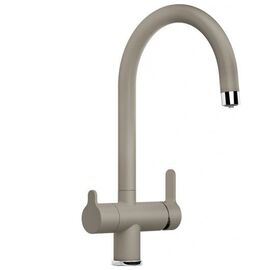 Смеситель для кухни Blanco TRIMA серый беж 526270 с подключением фильтра_