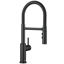 Смеситель для кухни Blanco Catris-S Flexo черный матовый 525793_