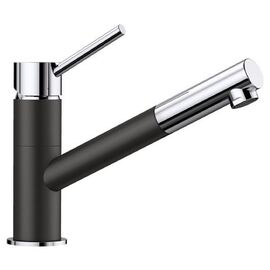 Смеситель для кухни Blanco KANO-S черный/хром 526174_