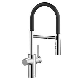 Смеситель для кухни Blanco CATRIS-S Flexo Filter хром выдвижной шланг 526705_