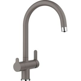 Смеситель для кухни Blanco TRIMA 526978 вулканический серый с подключением фильтра_