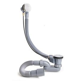 Слив-перелив полуавтомат хром Delice_