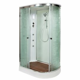 Душевая кабина DTO EM 1511 L с гидромассажем и электрикой_