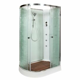Душевая кабина DTO EM 1512 N R с гидромассажем_