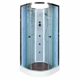 Душевая кабина DTO EM1590 N LED с гидромассажем_