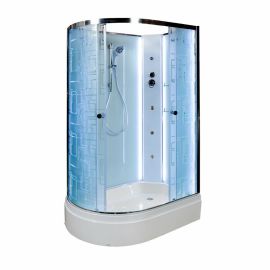 Душевая кабина DTO EM2712 N R LED с гидромассажем_