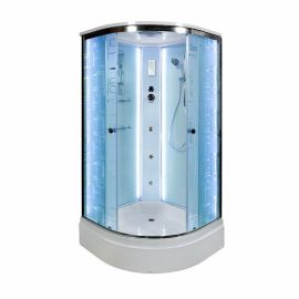 Душевая кабина DTO EM2710 LED с гидромассажем_