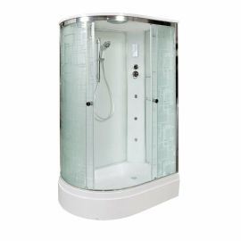 Душевая кабина DTO EM 2712 R с гидромассажем и электрикой_