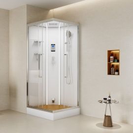 Душевая кабина с паром Esbano ESO-PARI-100CKR 100х100х217_