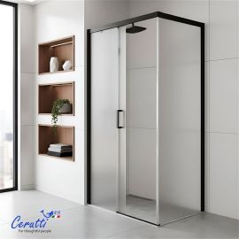Душевое ограждение Ceruttispa VITO110BF 80x110x195 см_