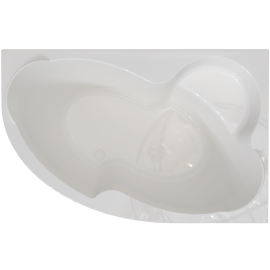 Ванна TIMO LINNA149R-SET 1490х960х690 в сборе на раме с экраном_