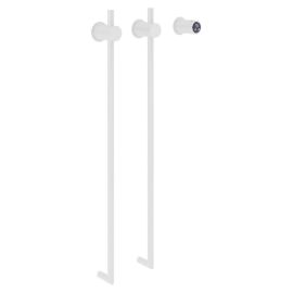 Полотенцесушитель электрический ABBER Charme AH4002MW белый матовый_