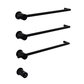 Полотенцесушитель электрический ABBER Charme AH4003MB черный матовый_