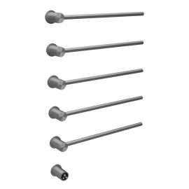 Полотенцесушитель электрический ABBER Charme AH4005BST сталь брашированная_