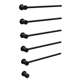 Полотенцесушитель электрический ABBER Charme AH4005MB черный матовый_