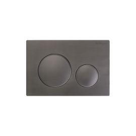 Кнопка смыва BelBagno BB-17C-GM оружейная сталь_