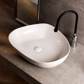 Раковина накладная ABBER Bequem AC2124 белая_