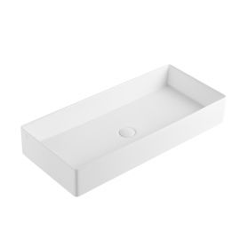 Раковина накладная ABBER Rechteck AC2219 белая_