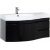 Тумба с раковиной Aquanet Опера 115 L черный (2 дверцы 2 ящика) арт. 00212994_