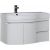 Тумба с раковиной Aquanet Сопрано 95 L белый (2 дверцы 2 ящика) арт. 00212998_