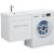 Тумба с раковиной Aquanet Августа 120 L белый арт. 00239781_