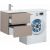 Тумба с раковиной Aquanet Алвита 120 L капучино арт. 00243775_, изображение 5