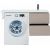 Тумба с раковиной Aquanet Алвита 120 R капучино арт. 00243774_, изображение 7