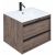 Тумба с раковиной Aquanet Lino 60 Дуб Веллингтон арт. 00271944_, изображение 4