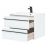 Тумба с раковиной Aquanet Lino 70 белый матовый арт. 00271945_, изображение 5