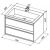 Тумба с раковиной Aquanet Lino 80 Дуб Веллингтон арт. 00271948_, изображение 3
